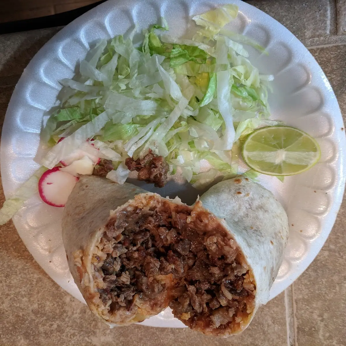 Carne Asada Burrito