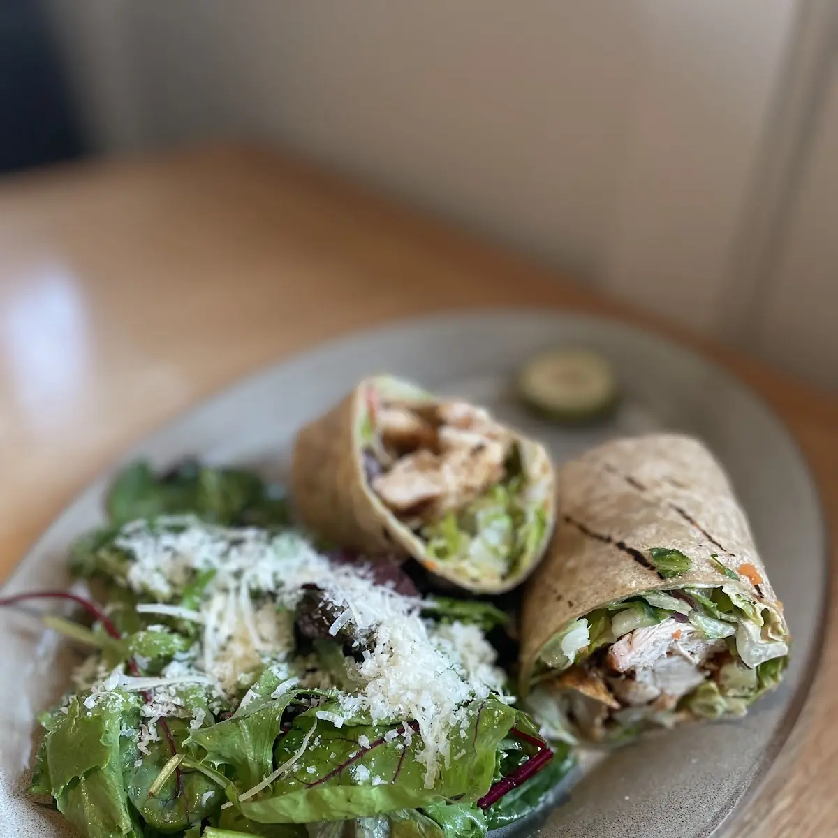 Mediterranean Chicken Wrap