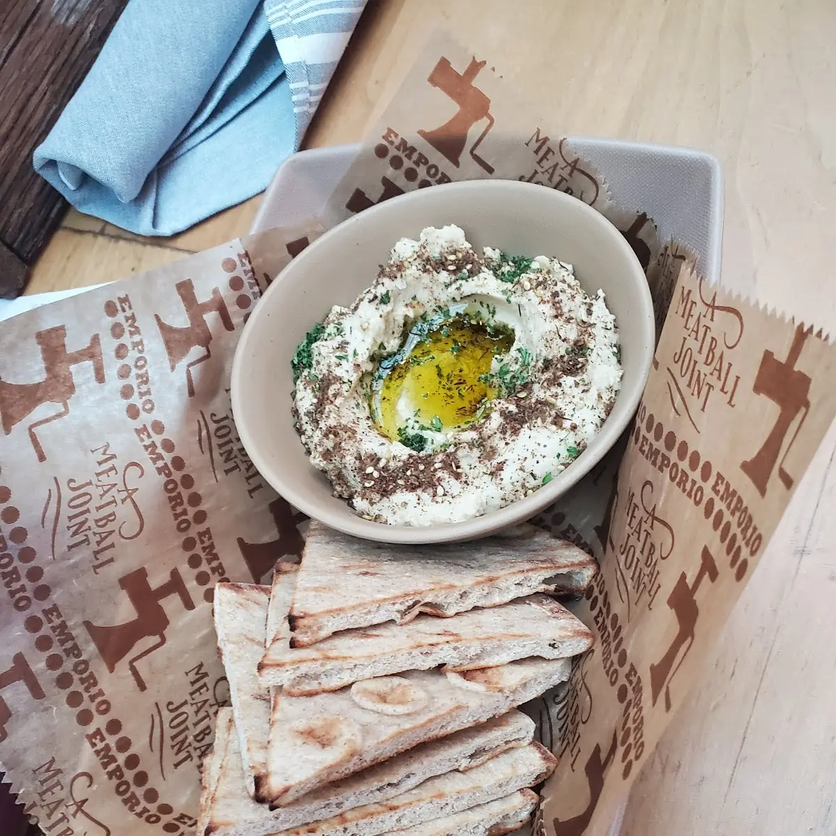Hummus and Pita