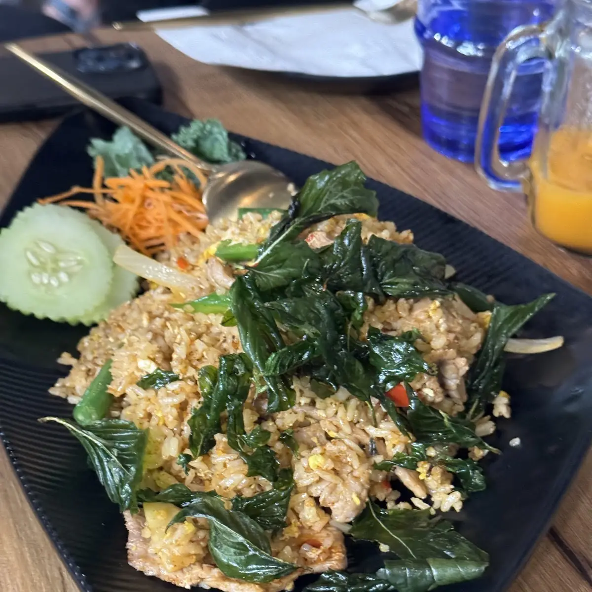 Spicy Basil Fried Rice