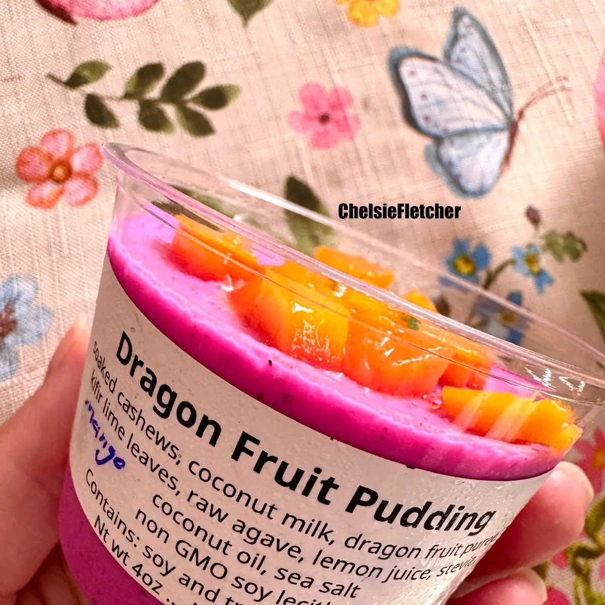 Dragon Fruit Pudding