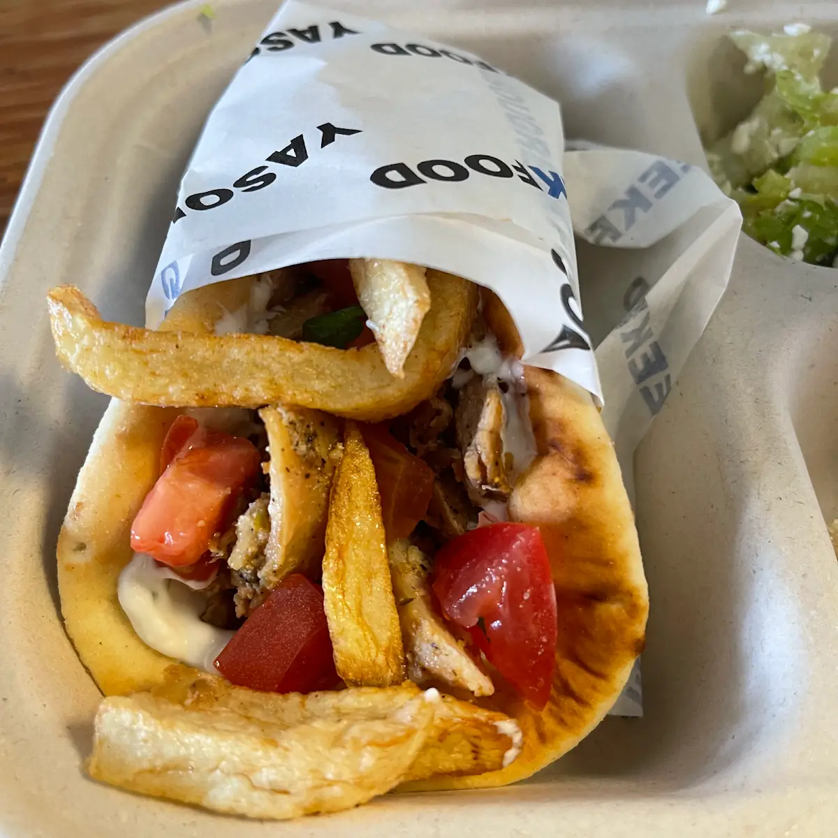 Lamb Souvlaki Gyro