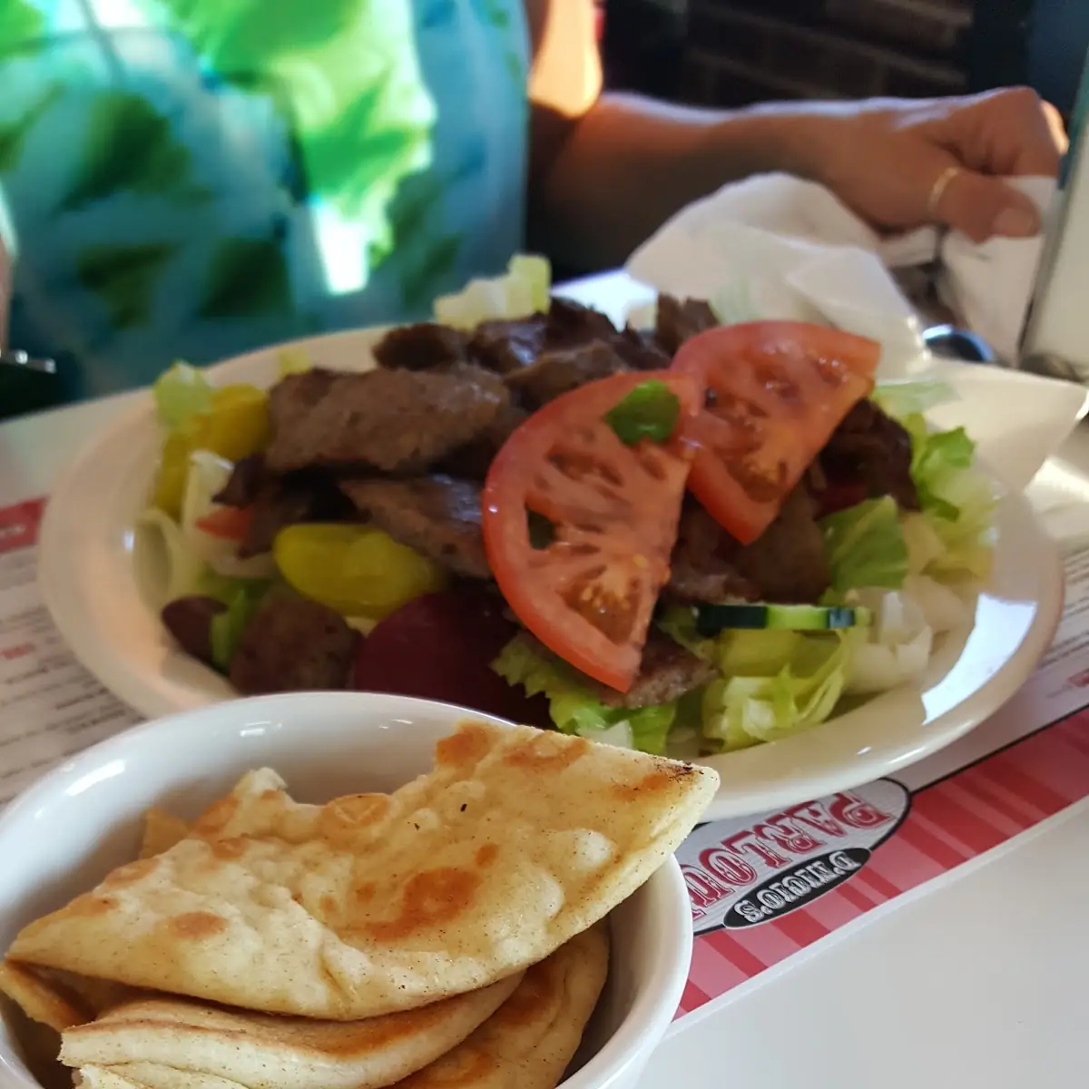 Chicken Salad with Pita Bread