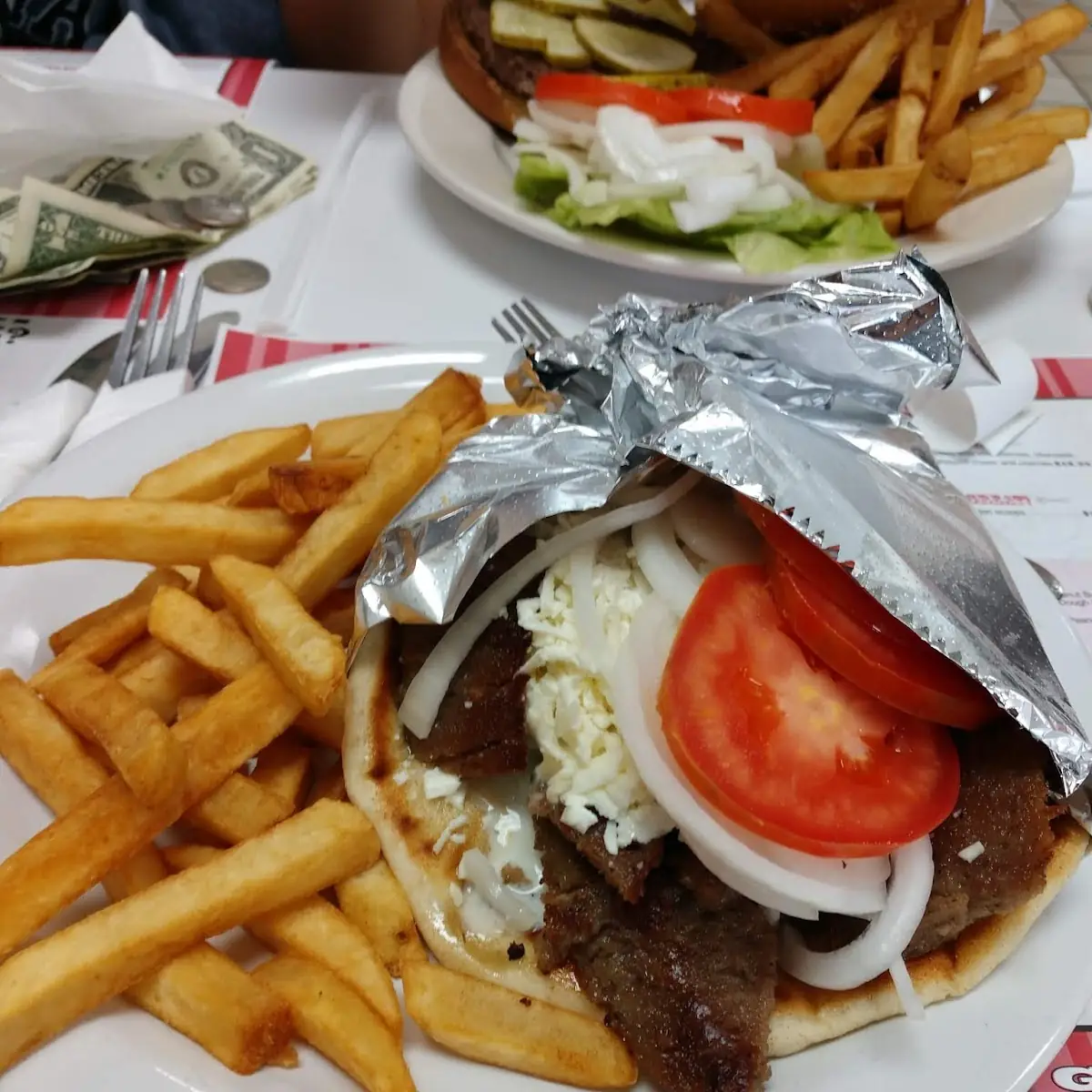 Supreme Gyro Sandwich