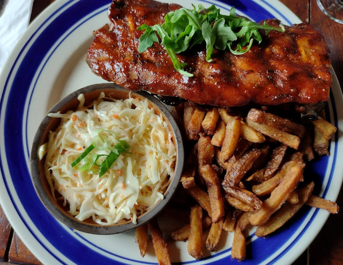1 2 Rack of Ribs with Fries