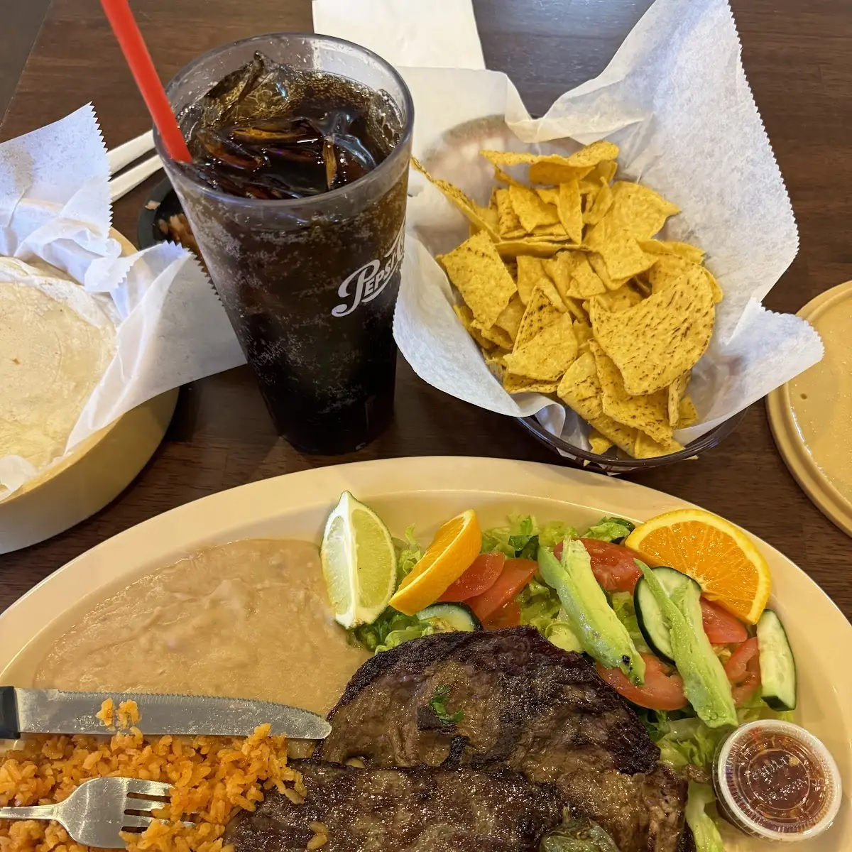 Pollo Asado Plate