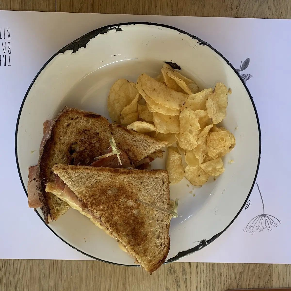 Ham and Cheese Sandwich
