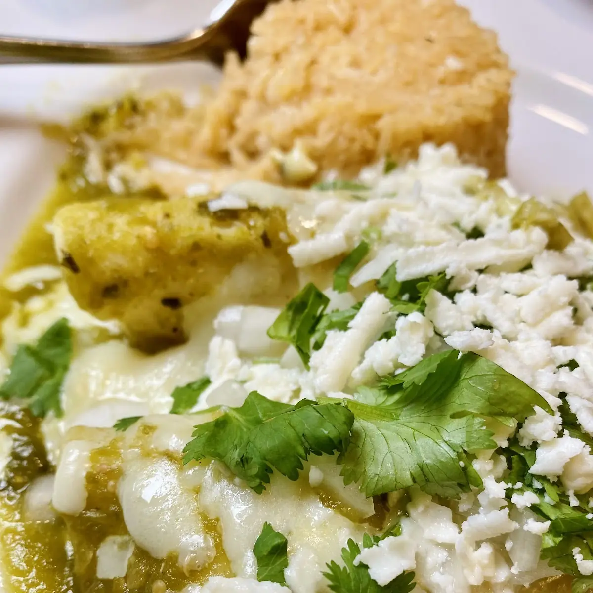 Enchiladas Verde