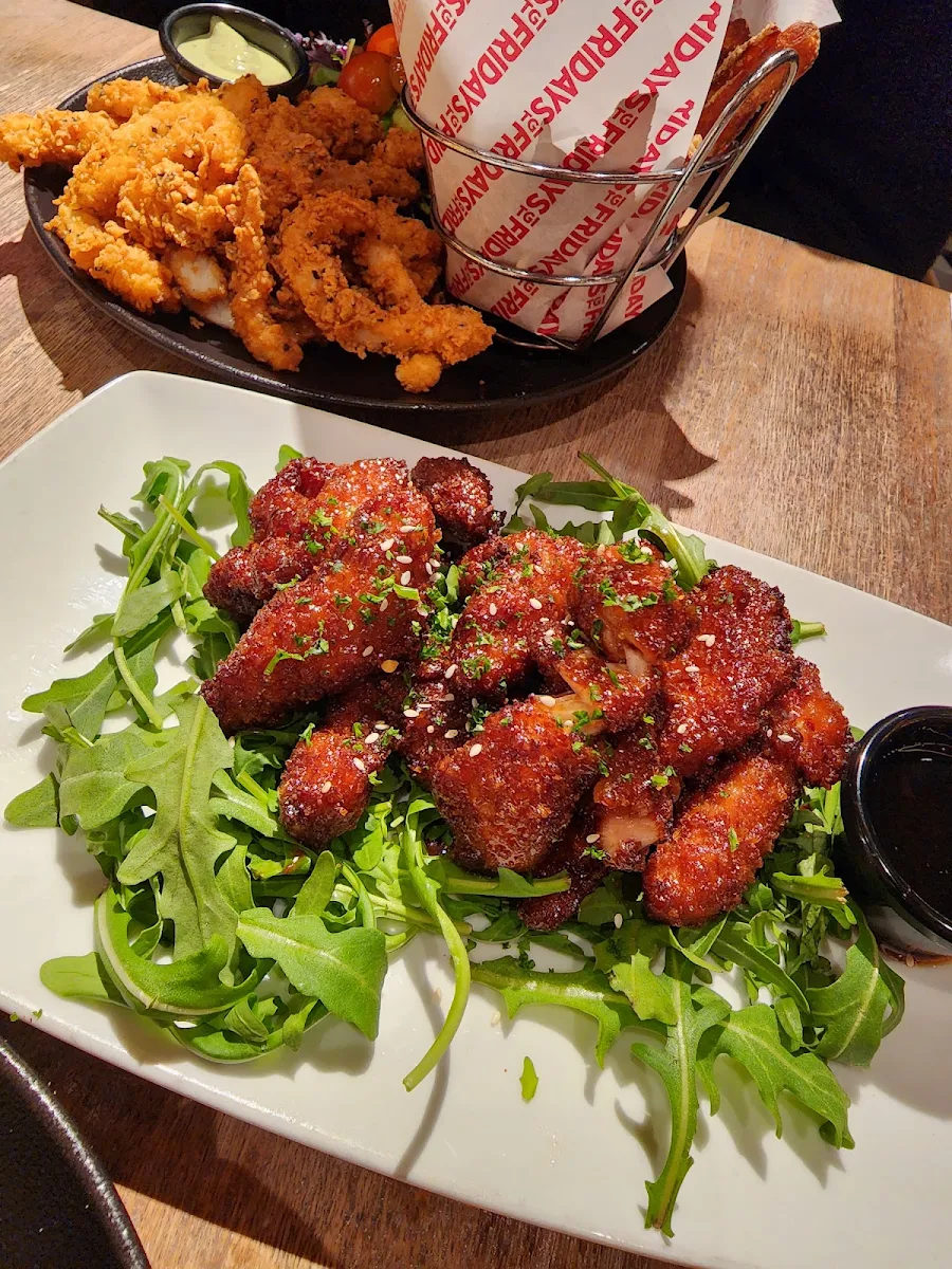Fridays Signature Whiskey Glaze Chicken Strips, TGI Fridays Carousel