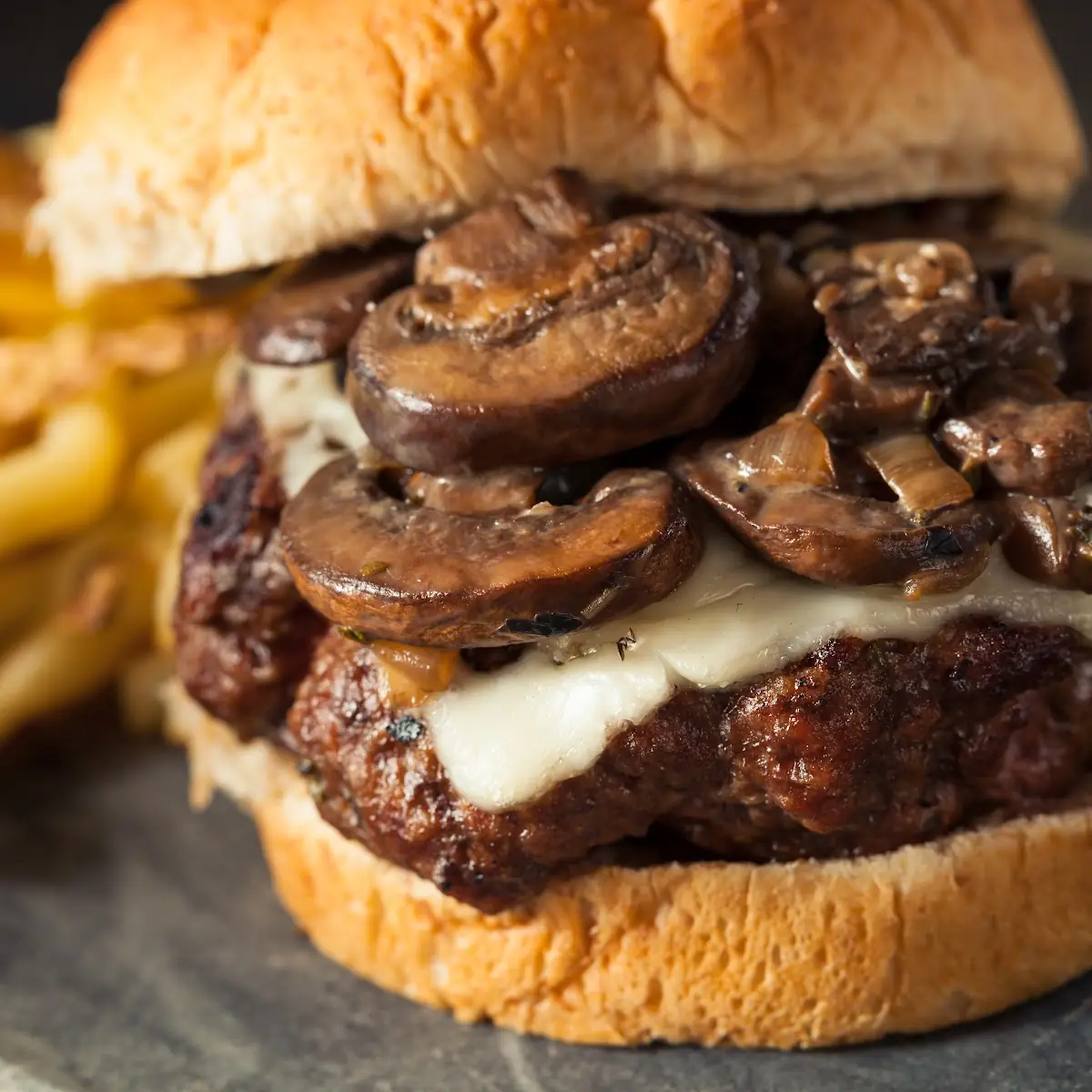 Mushroom & Swiss Burger