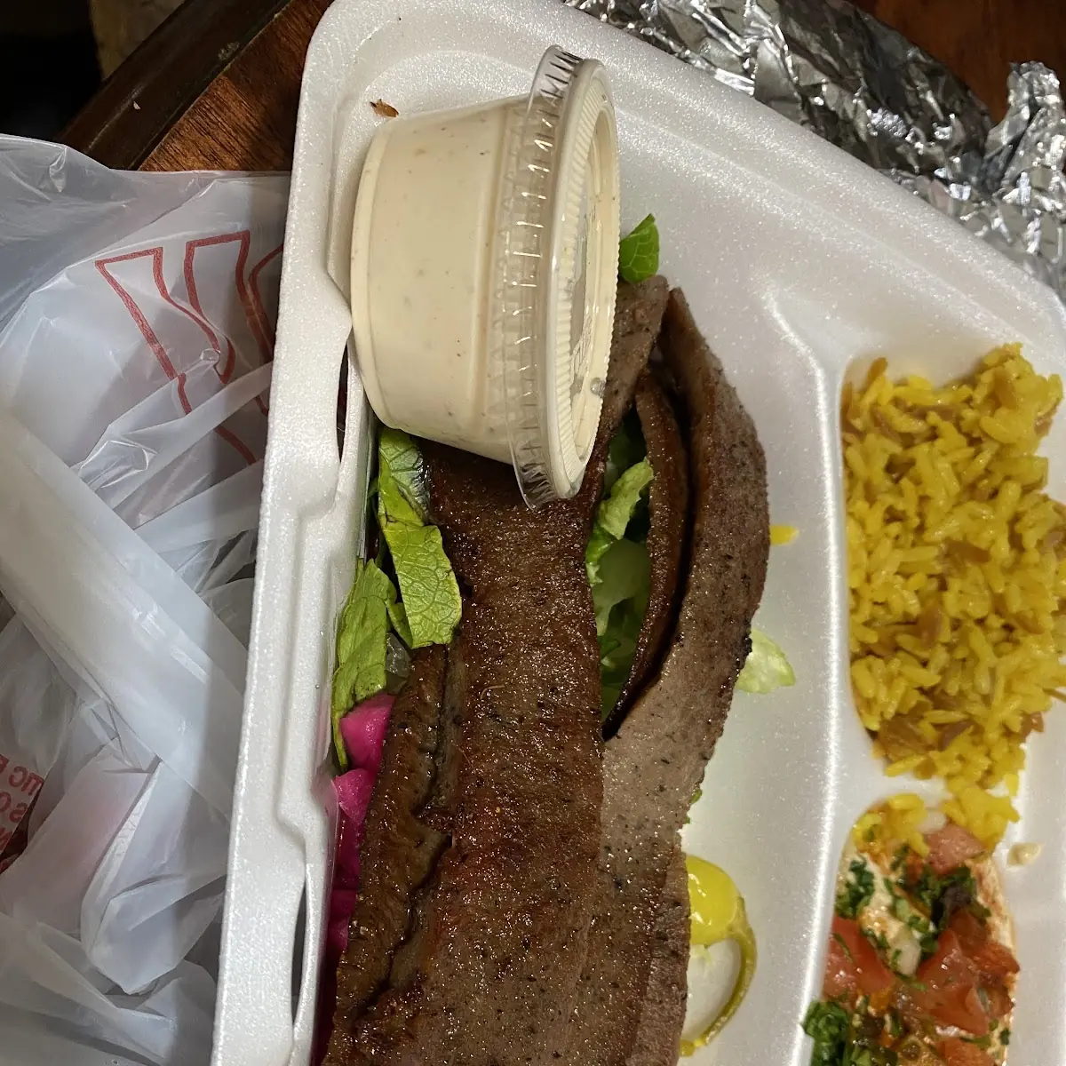 Lamb Gyro Plate