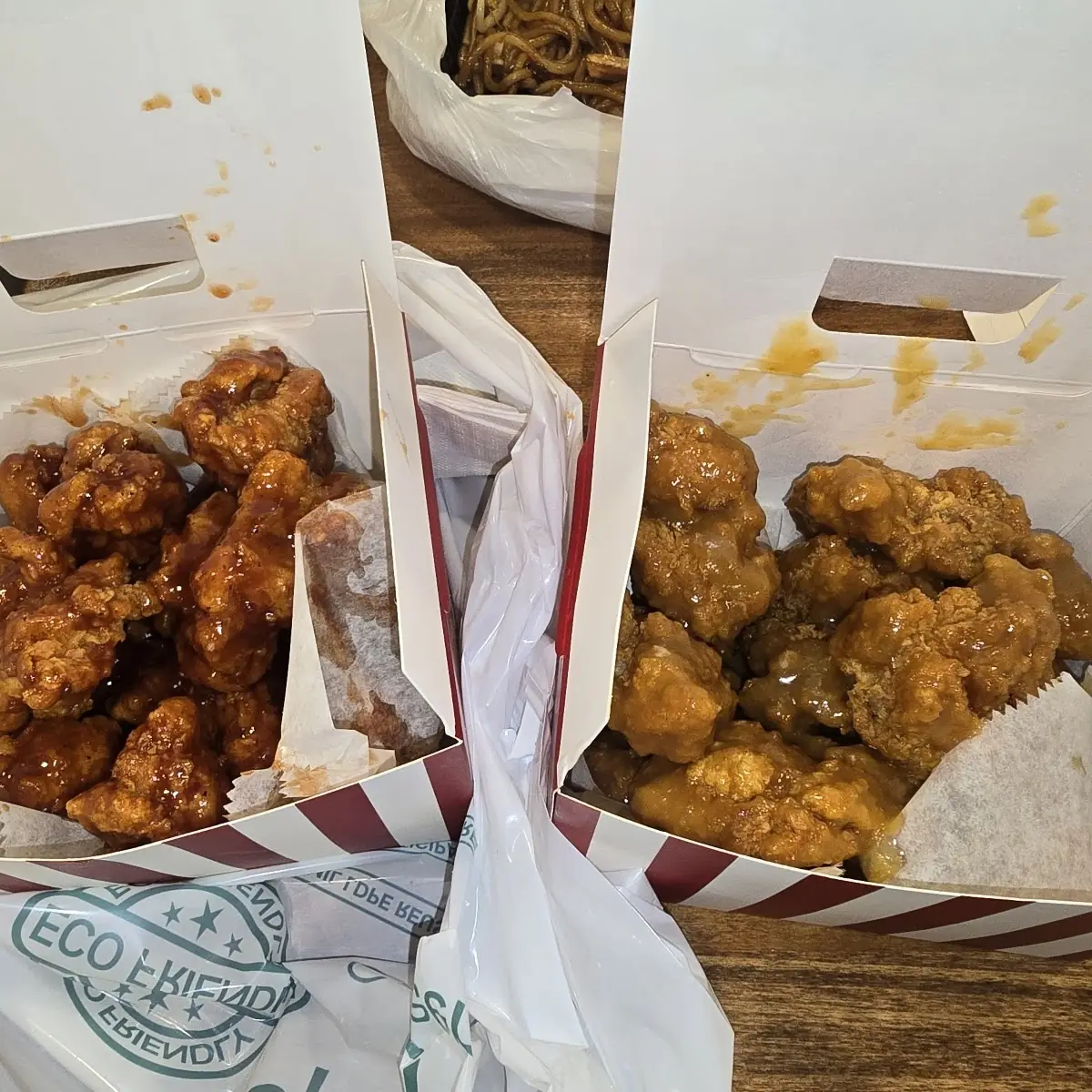 Spicy BBQ Sauce & Garlic Chicken