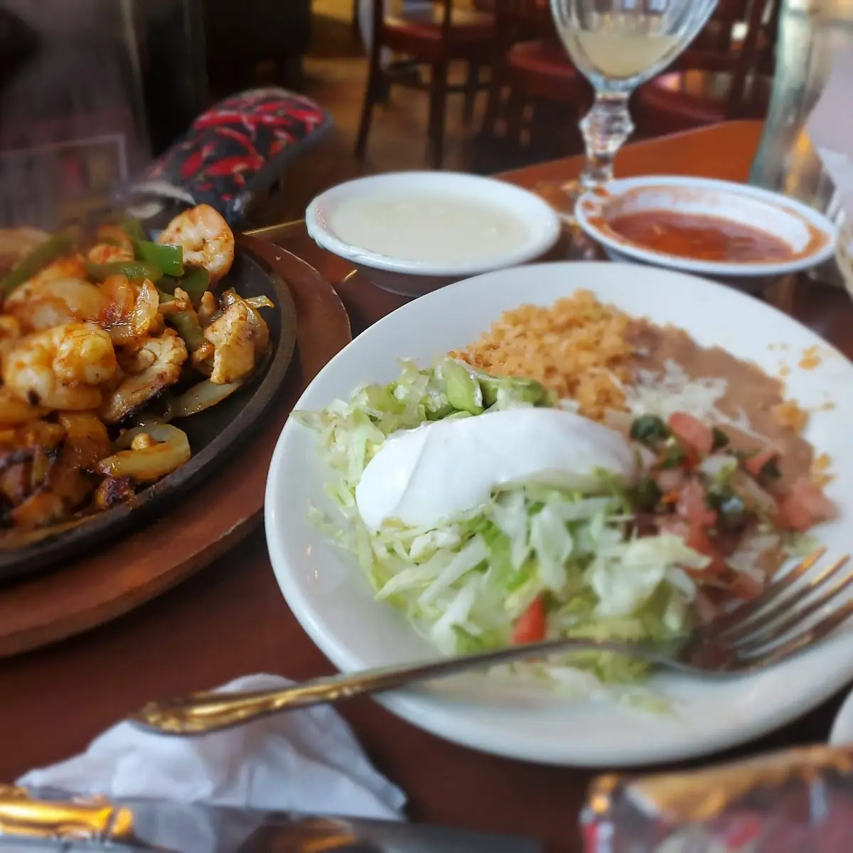 Shrimp Fajitas