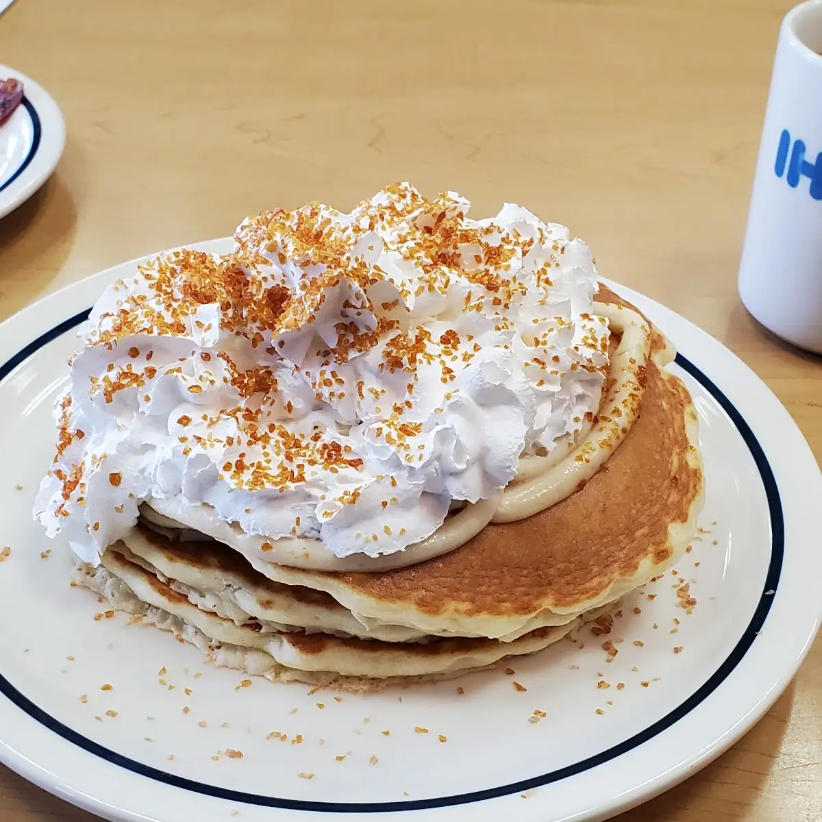 Creme Brulee Pancake Breakfast