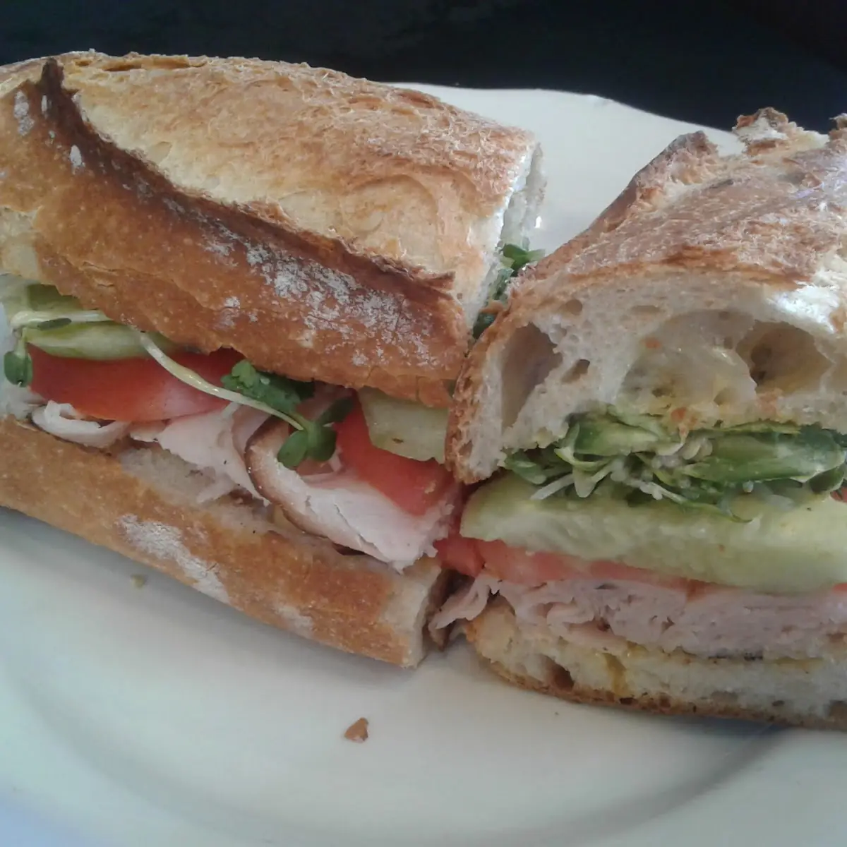 Curry Turkey Sandwich