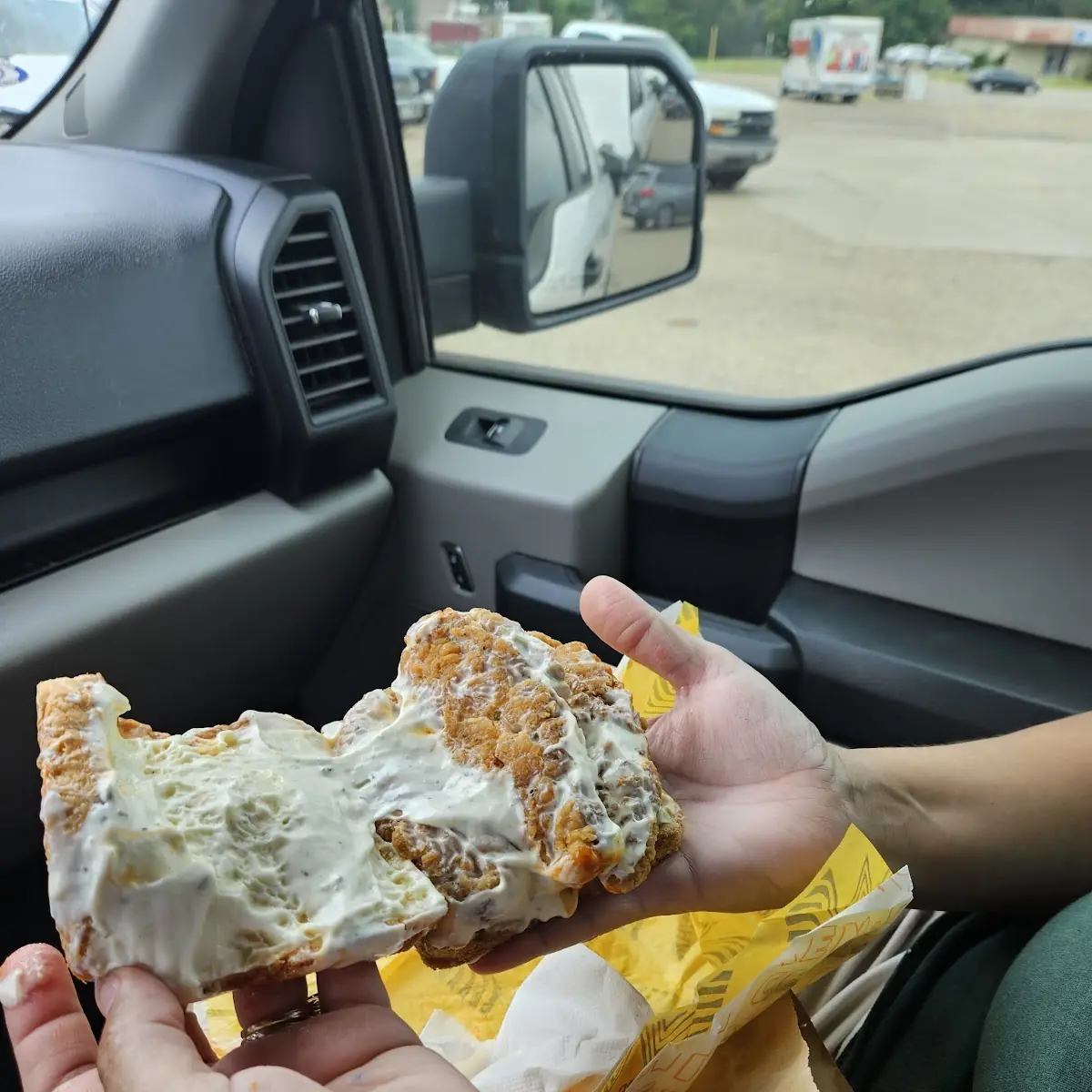 Spicy Buffalo and Ranch Chicken Sandwich