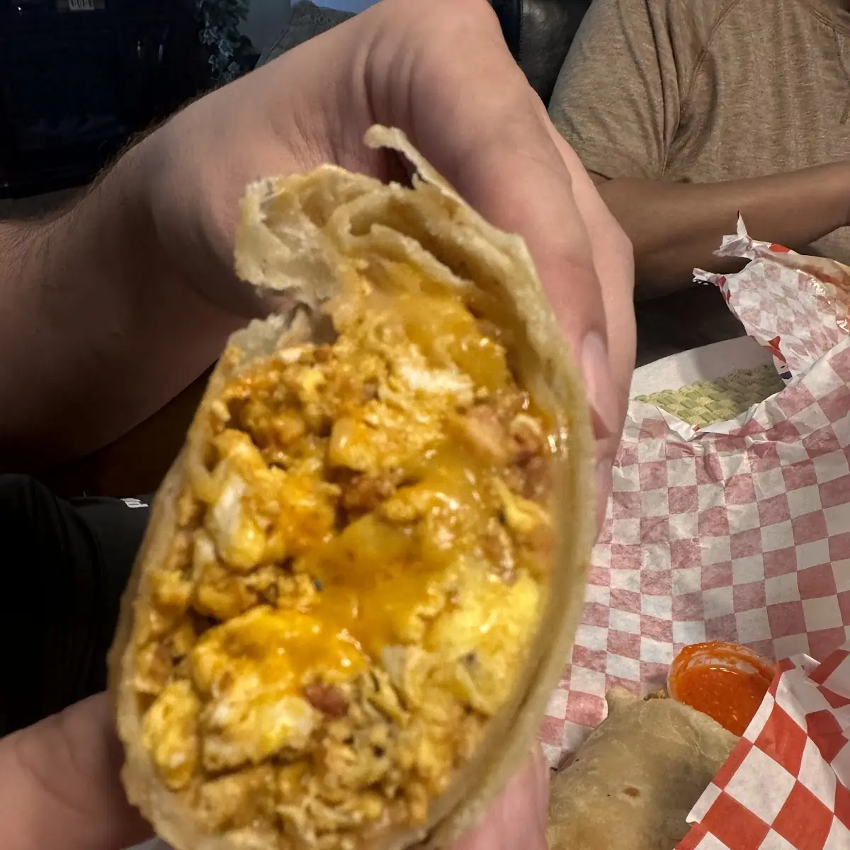 Mr Burro's Breakfast Special Burrito