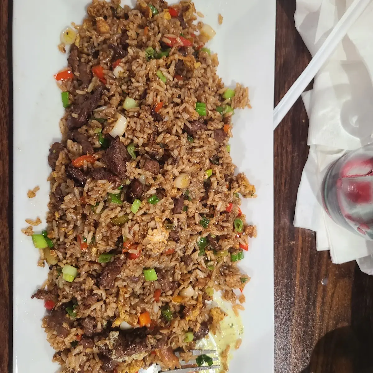 Beef Fried Rice Chaufa De Carne