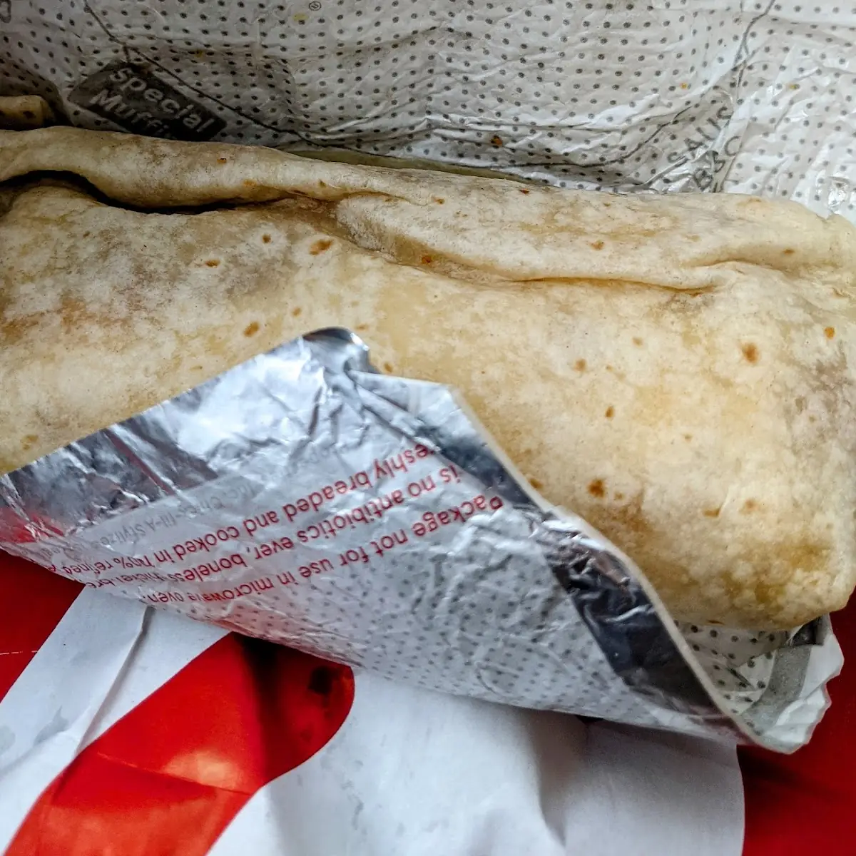 Chicken Burrito