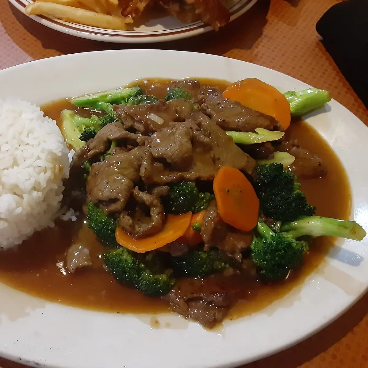 Beef & Broccoli White Rice