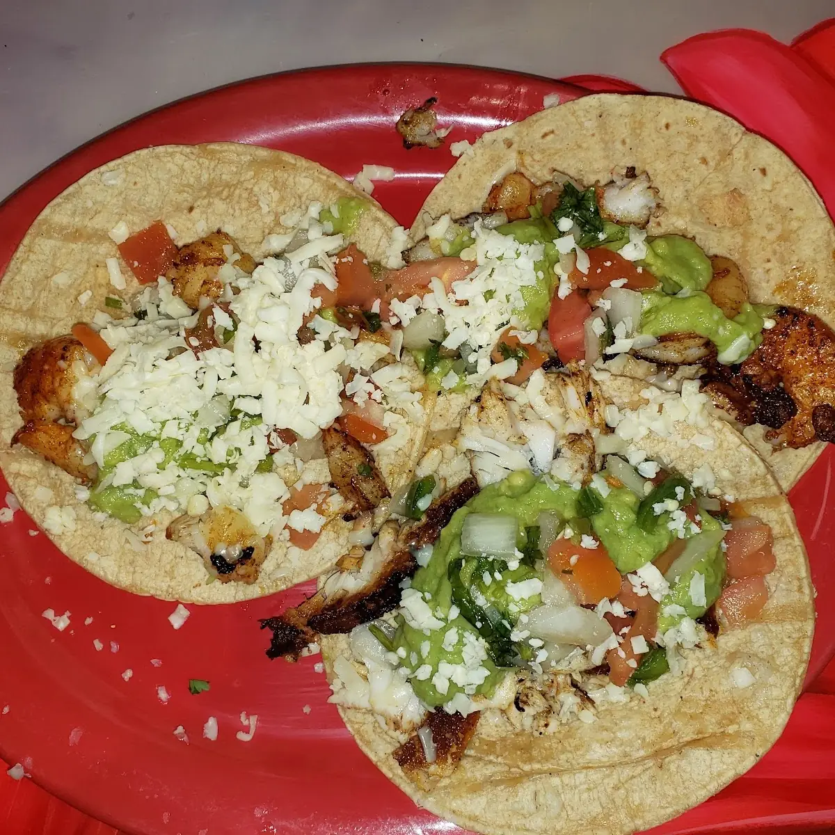 Taco Locos 2 Shrimp Tacos 1 Fish