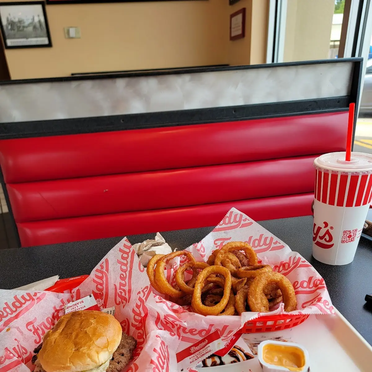 Freddy's Original Double Cheeseburger Combo
