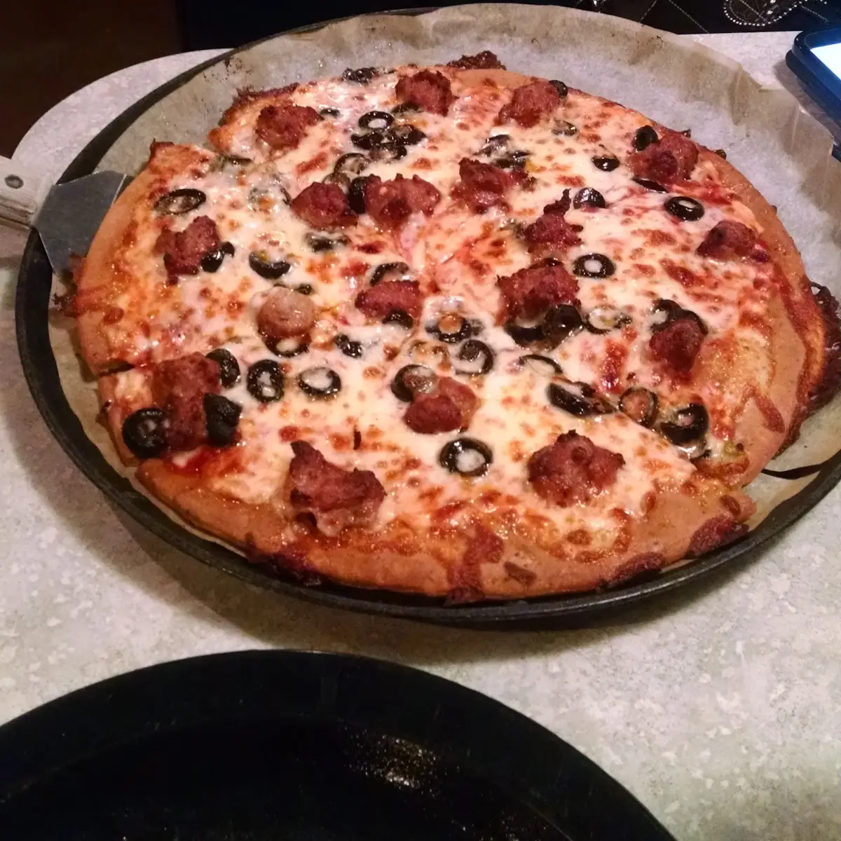 Gluten-Free Sausage Pizza