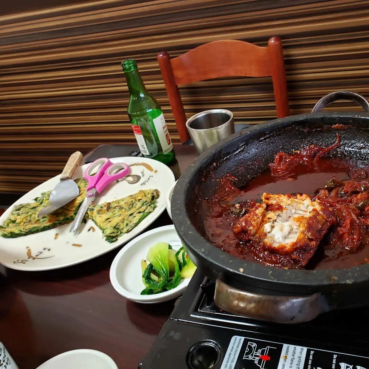 Braised Pollack and Bean Paste Stew Combo