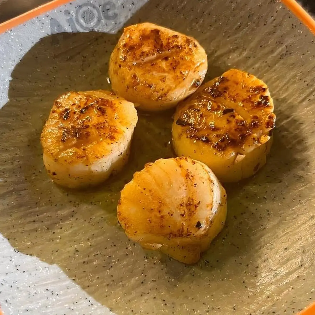 Pan Seared Scallops and Steak