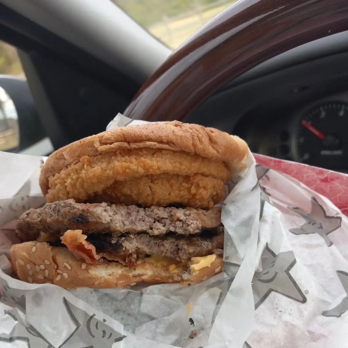 Western Bacon Cheeseburger Double