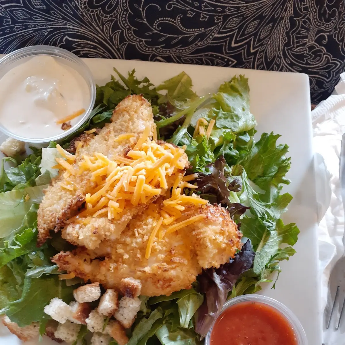 Fried Chicken Salad