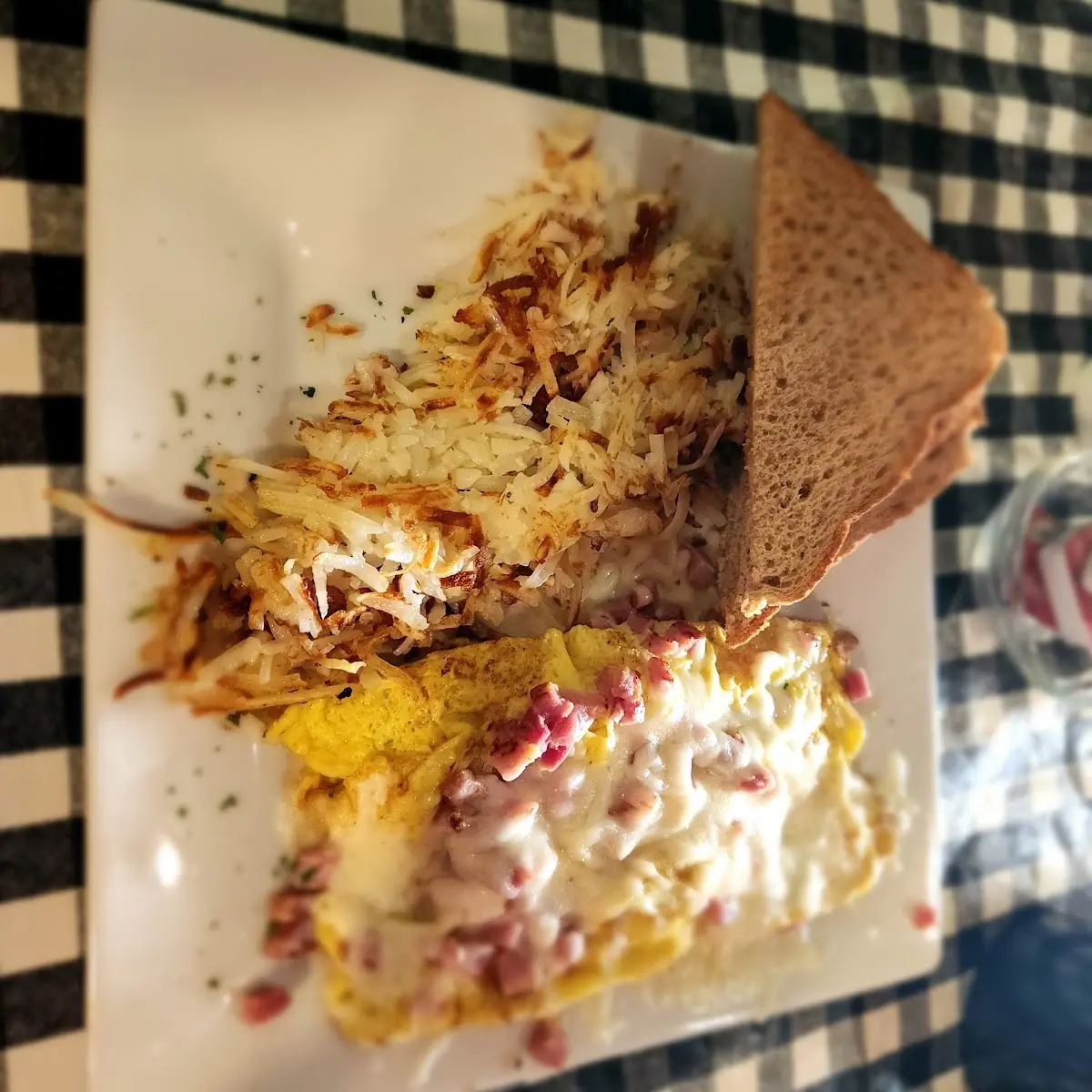 Ham and Cheese Omelette
