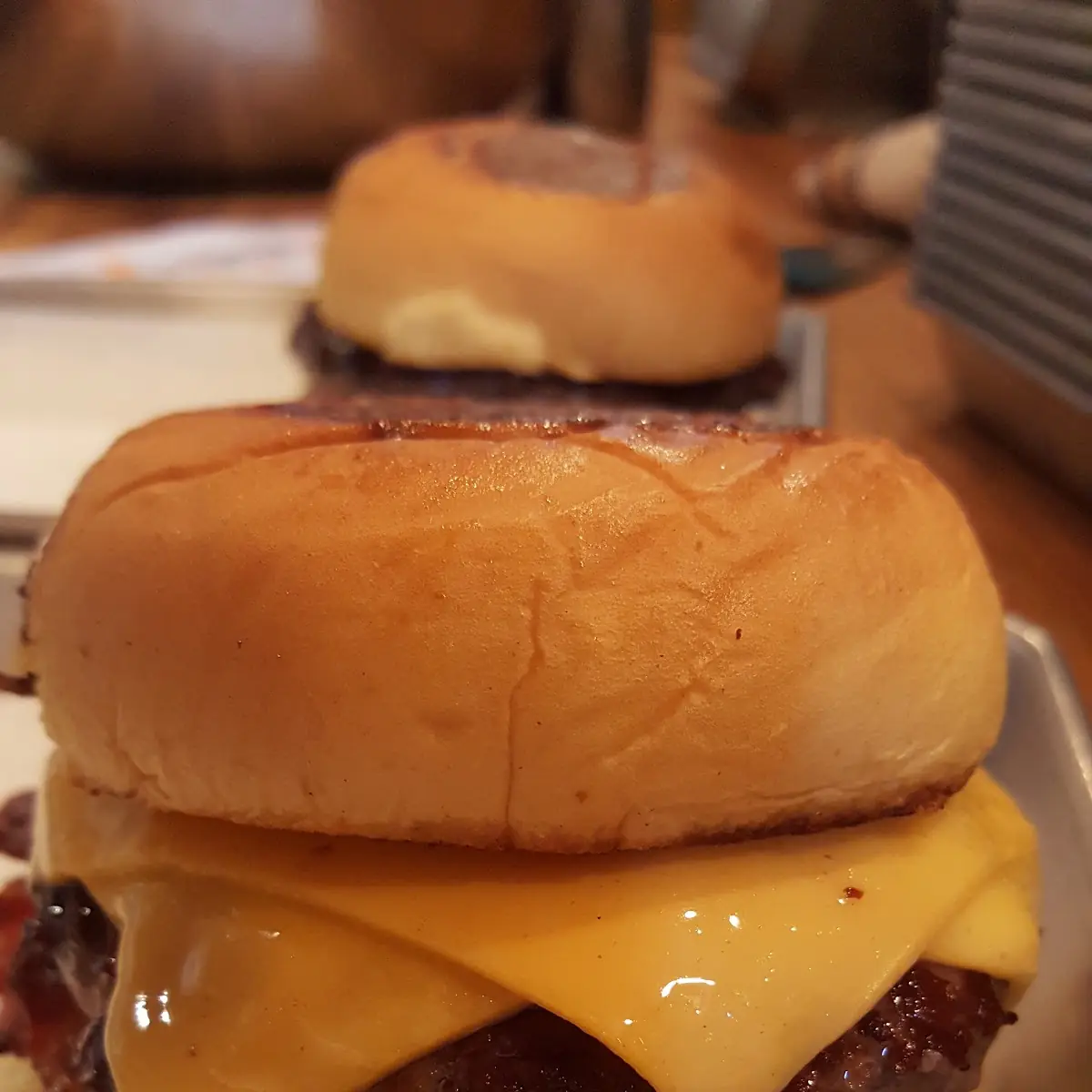 Medium Cheese Burger on Optional Marty's Potato Bun