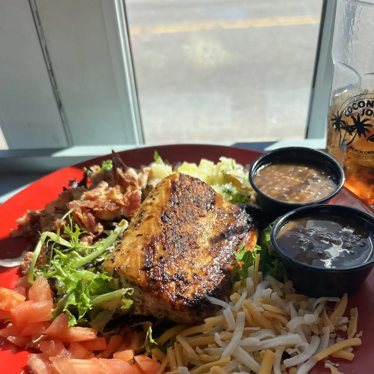 Blackened Mahi blt