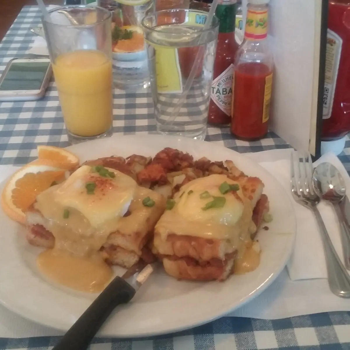 Parmesan Crusted Eggs Benedict