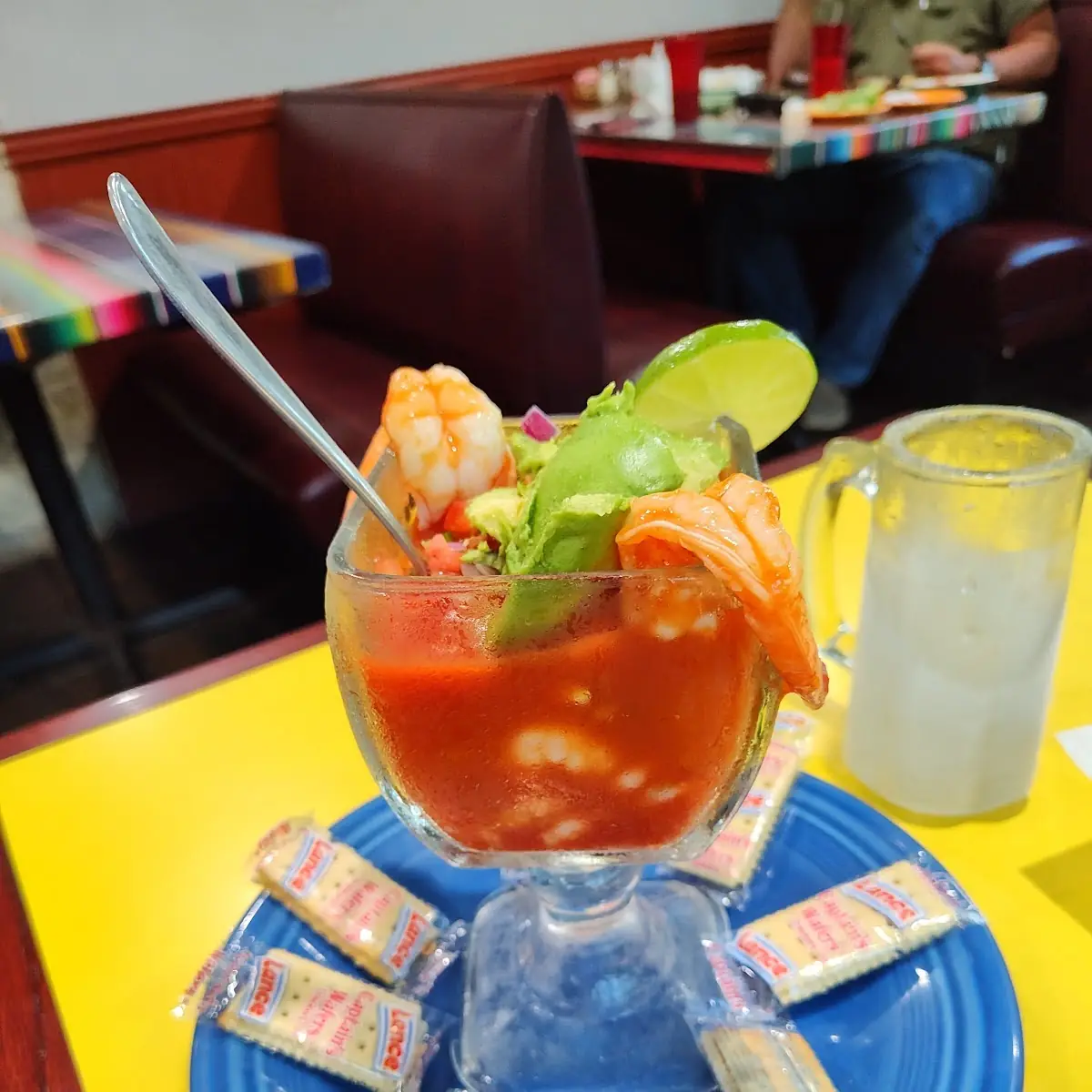 Coctel De Camarón Shrimp Cocktail Mexican Style