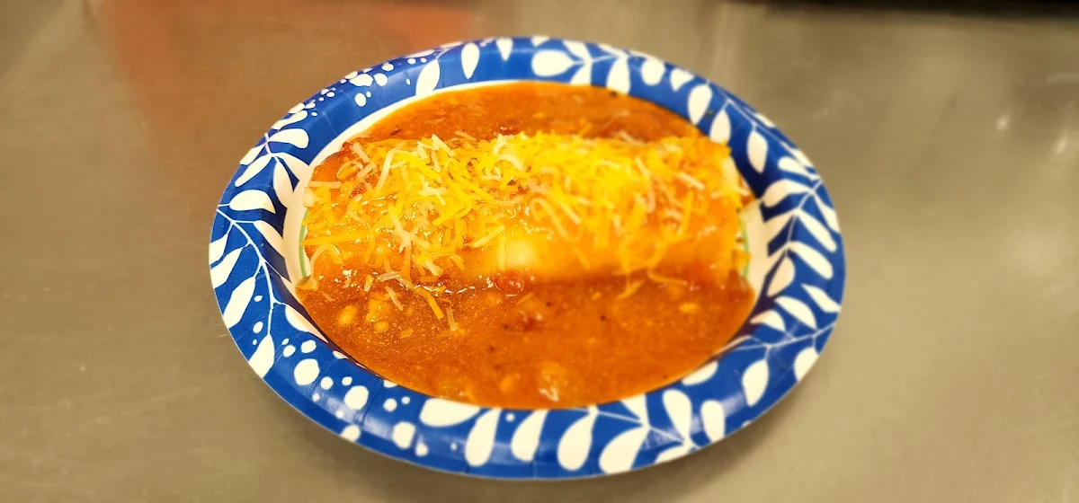 Green Chile Smothered Burrito