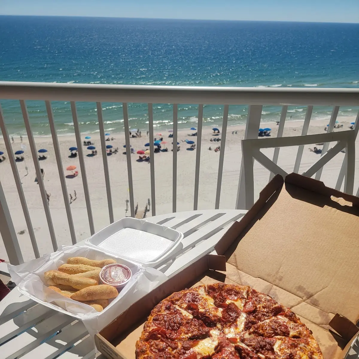 Pizza and Breadsticks
