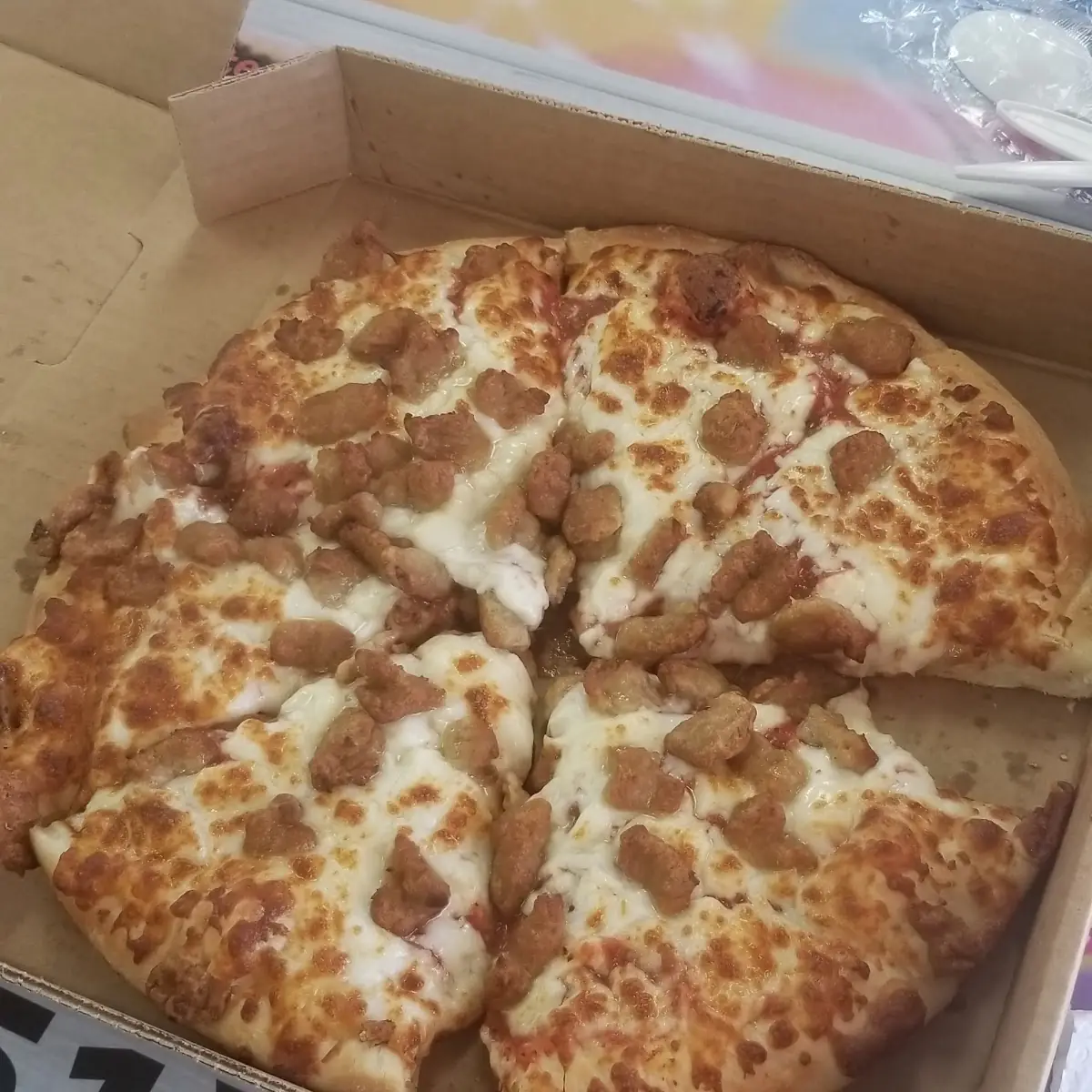 Small Sausage Pizza