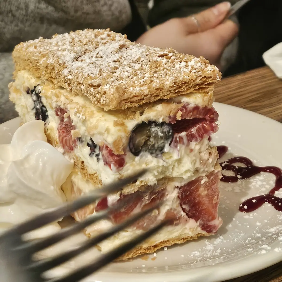 Mixed Berry Napoleon