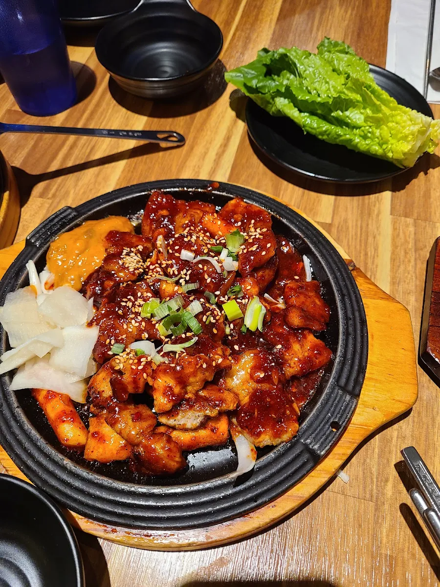 Grilled Pork Belly with Gochujang Spicy