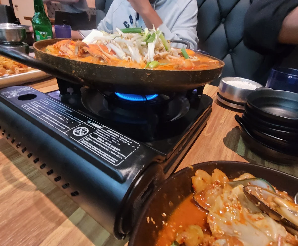 Seafood Hot Pot with Crab and Fish