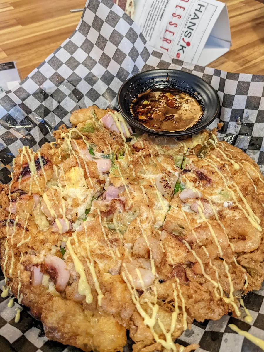 Seafood Pancake