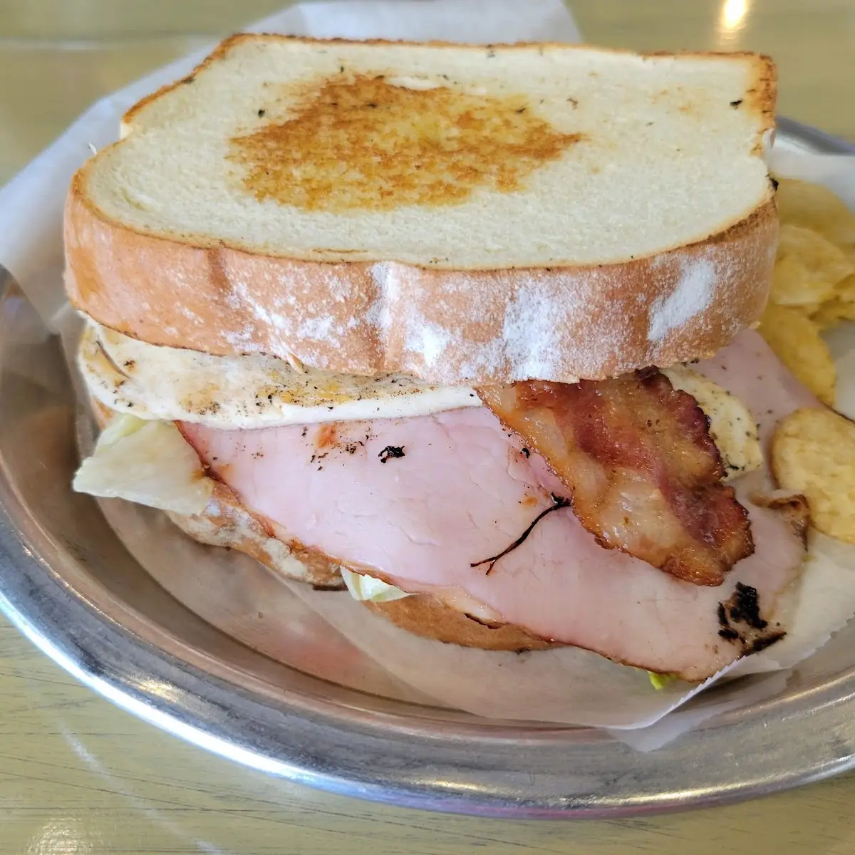 Country Ham Egg and Cheese