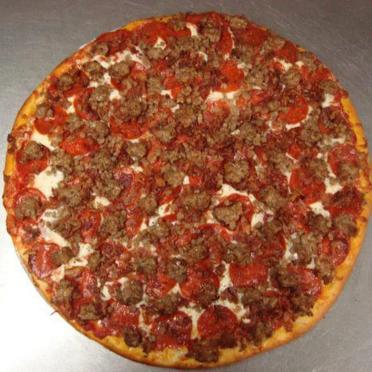 The Ultimate Meat Pizza