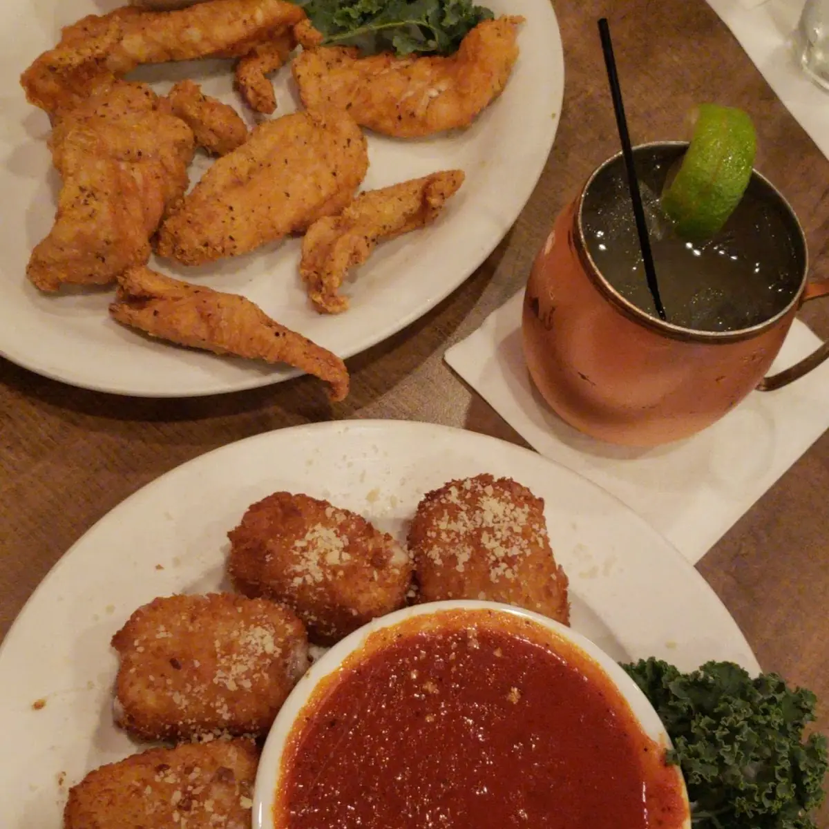 Fried Mozzarella Sticks with Marinara