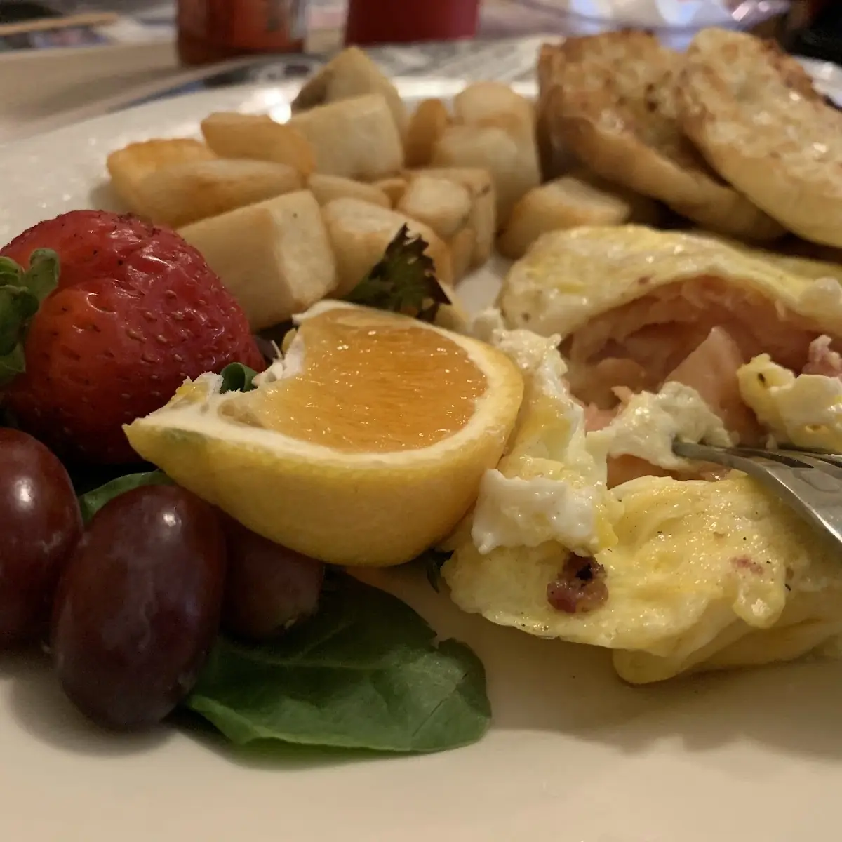 Smoked Salmon and Goat Cheese Omelet