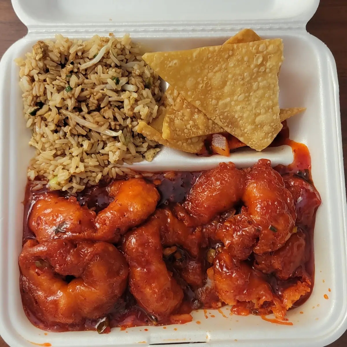 Sweet and Sour Chicken Fried Rice
