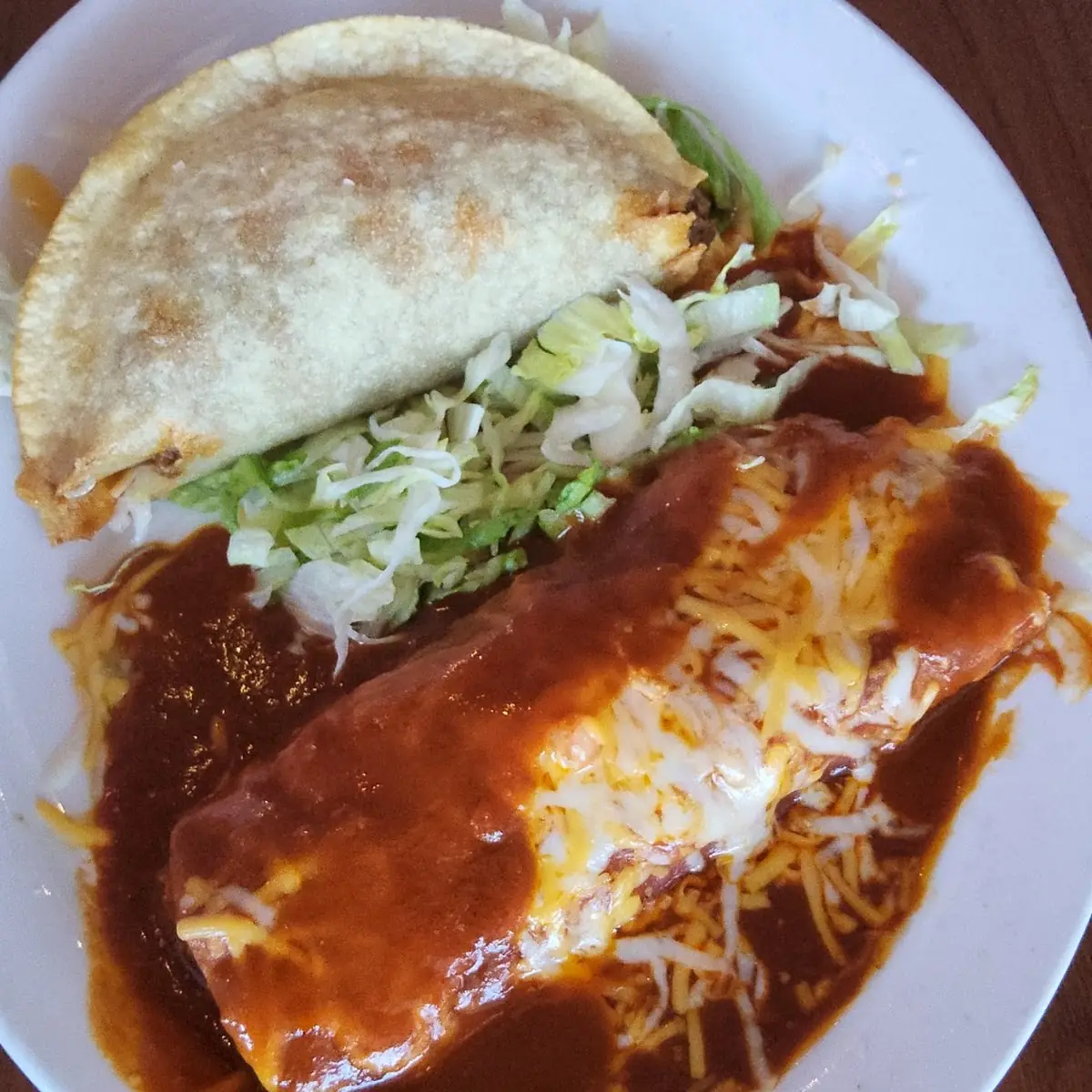 A La Carte--Enchilada & Taco