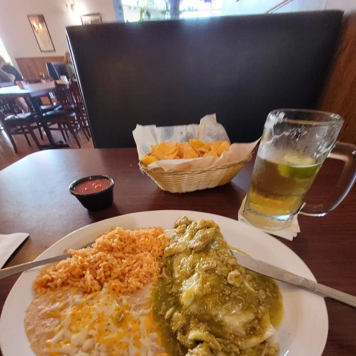 Chile Verde Burrito
